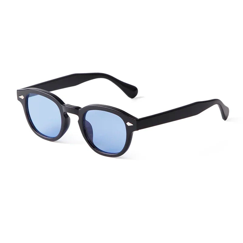 Paris Azure β Round Sunglasses