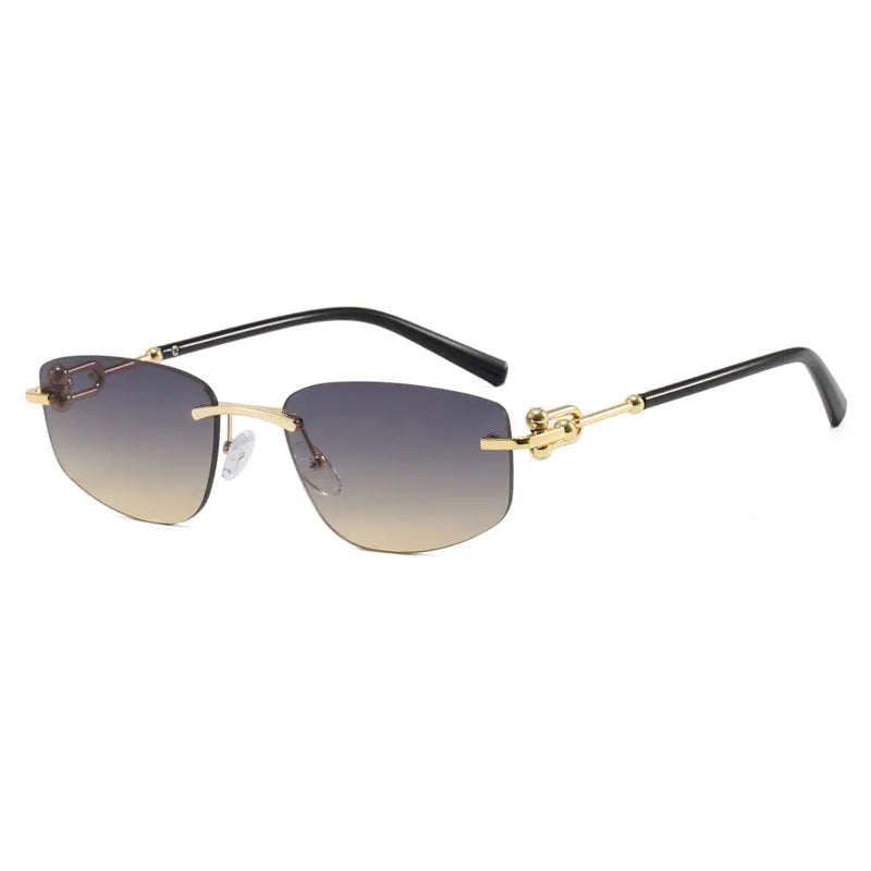 Salutami Milano Prism – Frameless Irregular Sunglasses