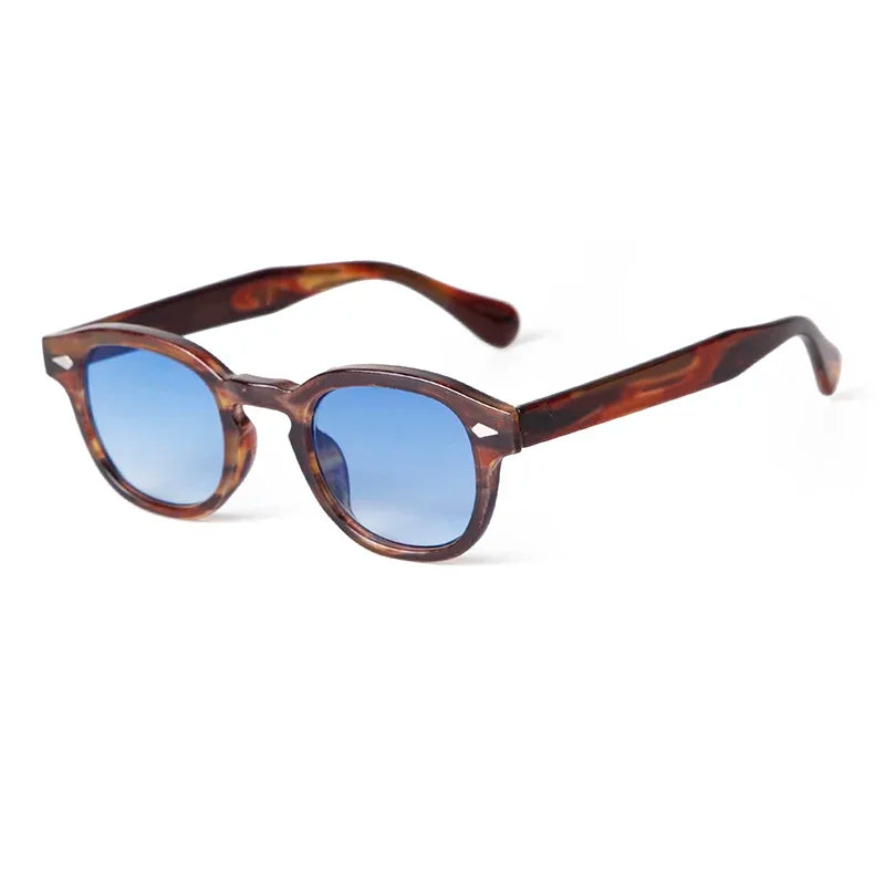 Paris Azure β Round Sunglasses