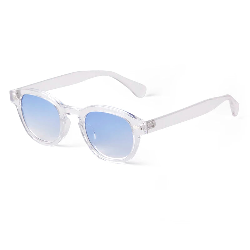 Paris Azure β Round Sunglasses