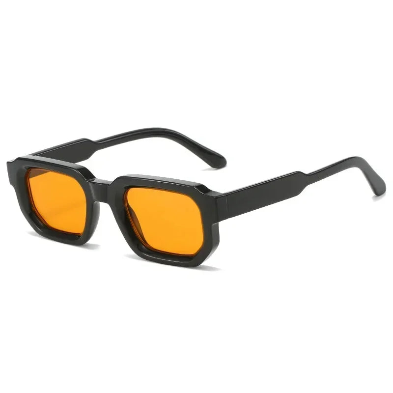 Saint-Tropez Blue – Retro Square Sunglasses
