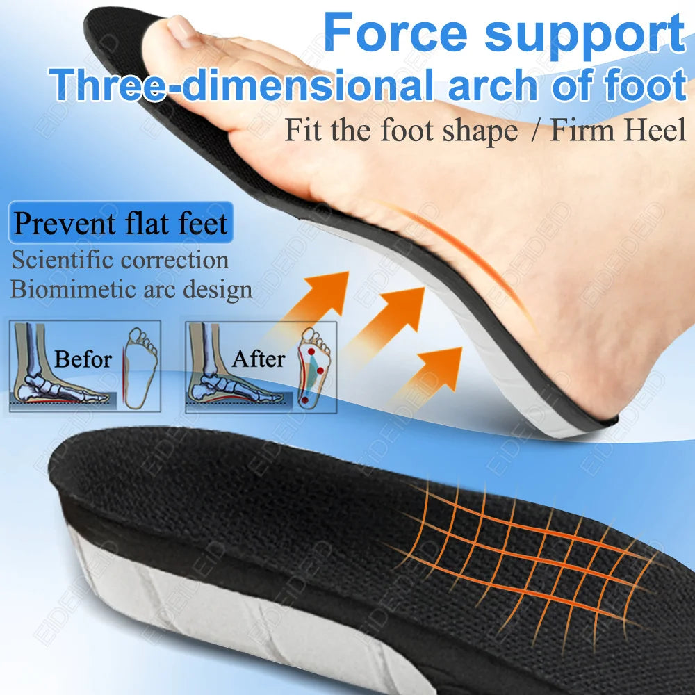Premium Sports Orthotic Insoles – Stability and Long-Lasting Comfort