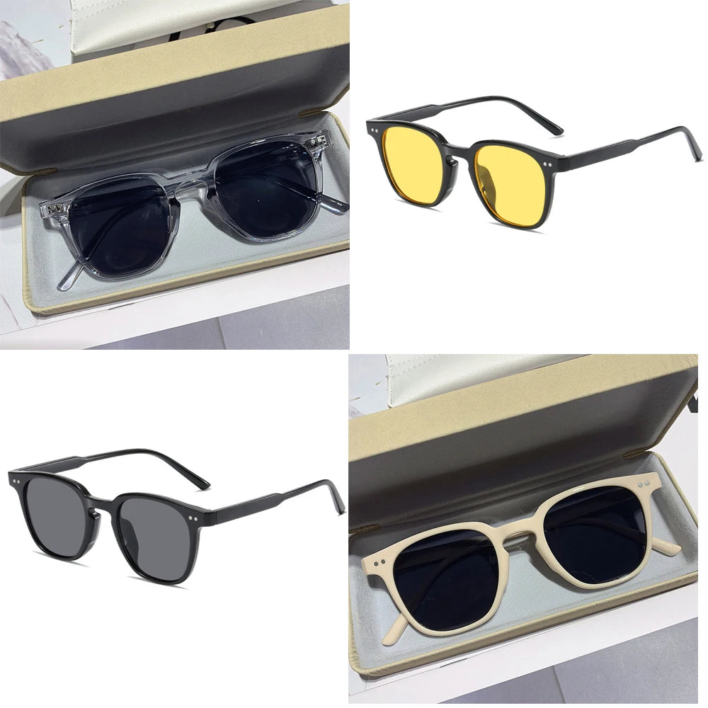Paris Éclat – Compact Retro Sunglasses