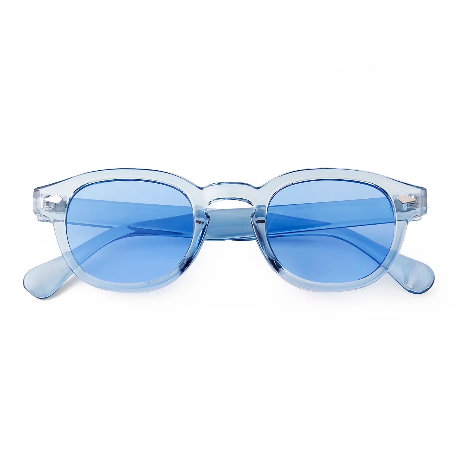 Paris Azure β Round Sunglasses