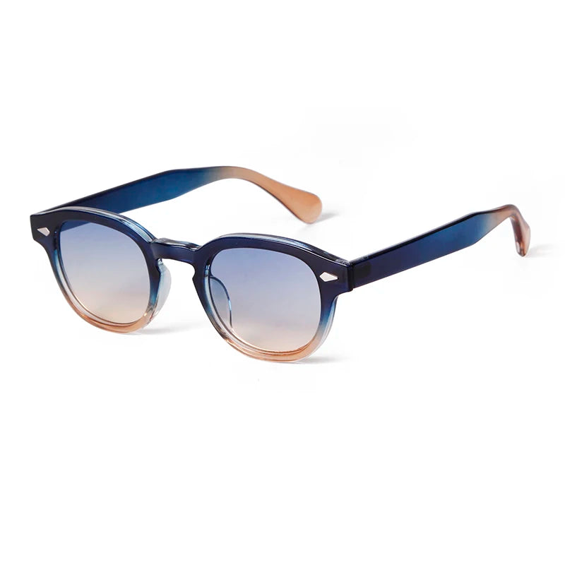 Paris Azure β Round Sunglasses