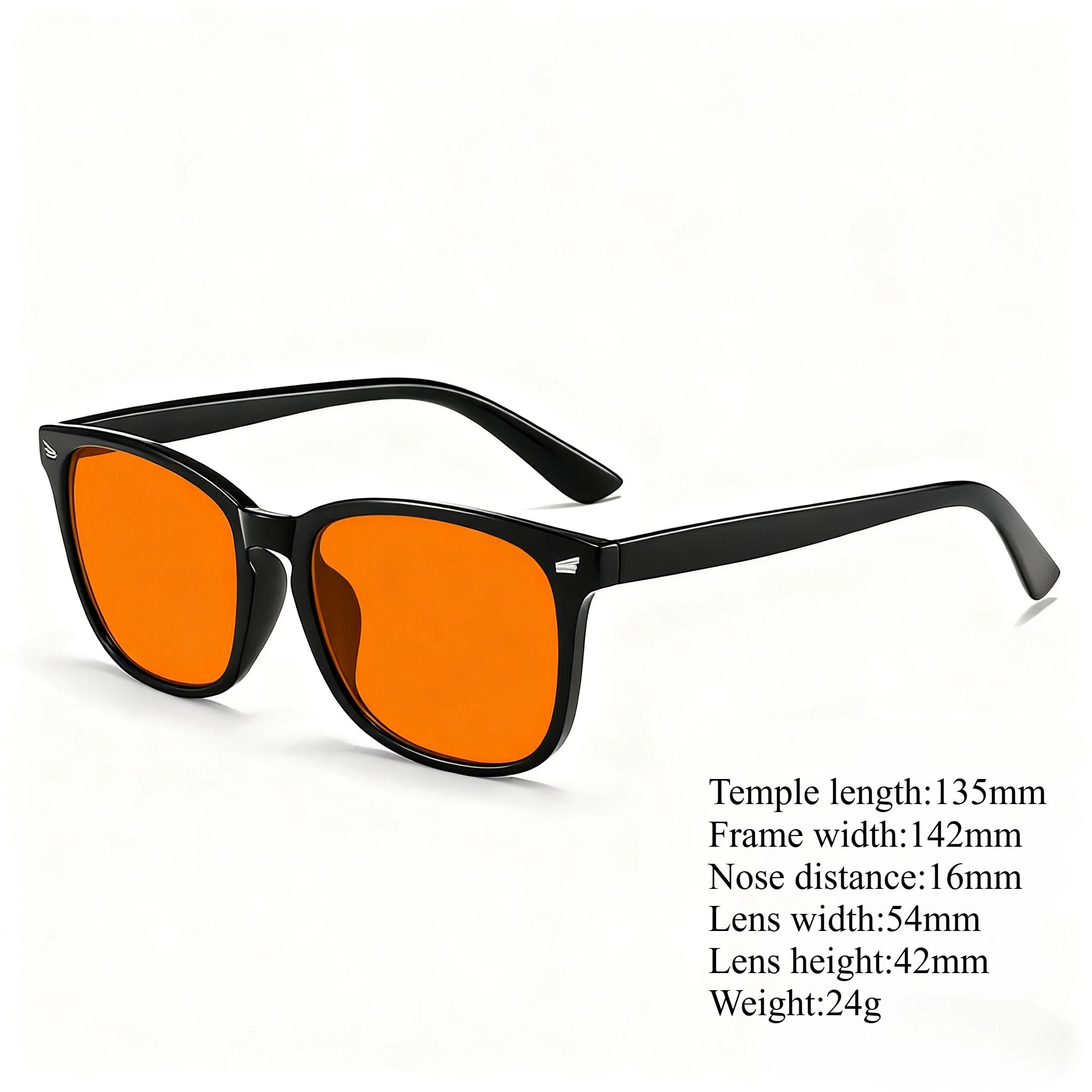 Nocturne Amber – Red Lens Blue Light Blocking Glasses