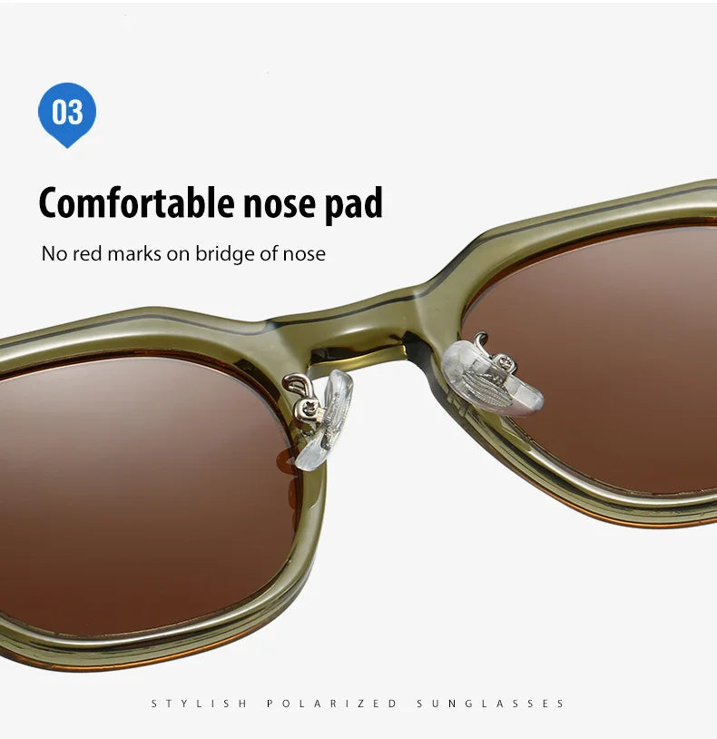 Monaco Vector – Ultralight TR90 Polarized Sunglasses