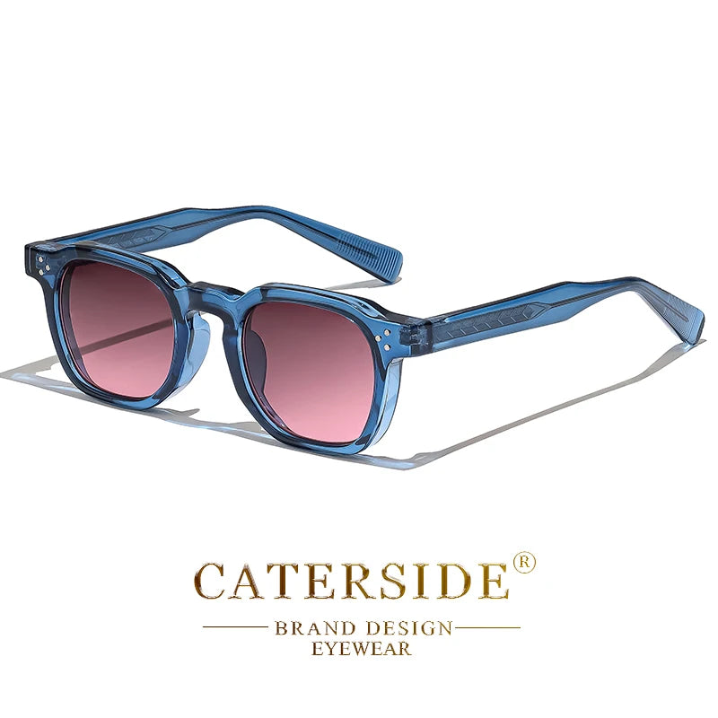 Caterside London Noir – Square Punk Sunglasses