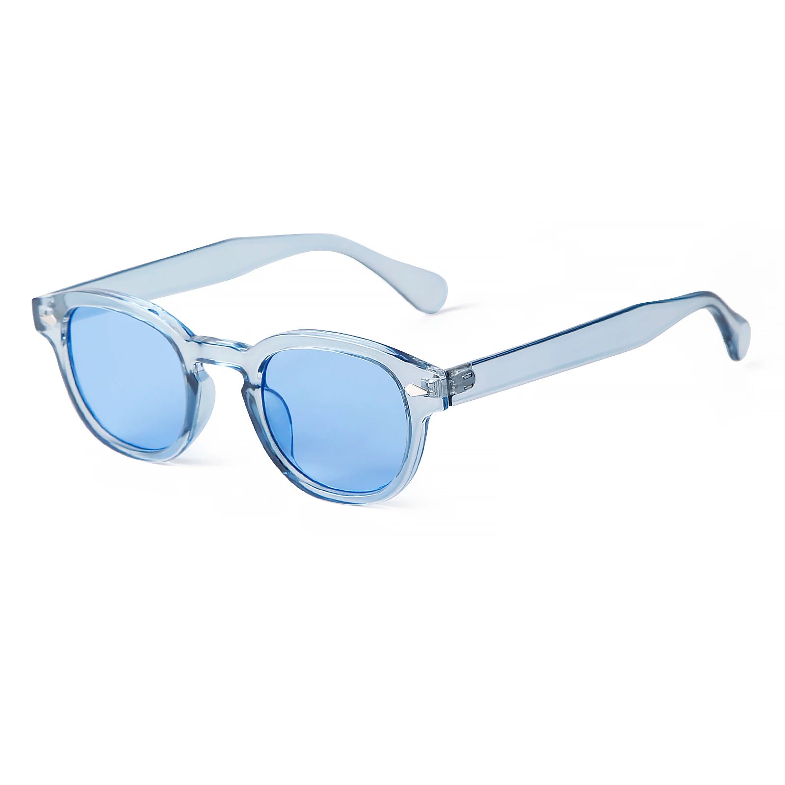 Paris Azure β Round Sunglasses