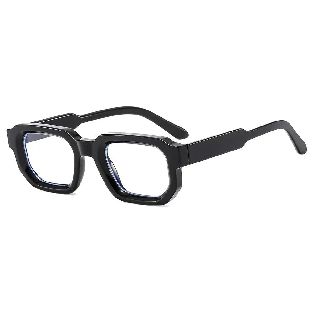 Saint-Tropez Blue – Retro Square Sunglasses