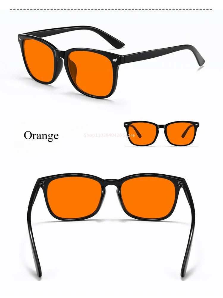 Nocturne Amber – Red Lens Blue Light Blocking Glasses