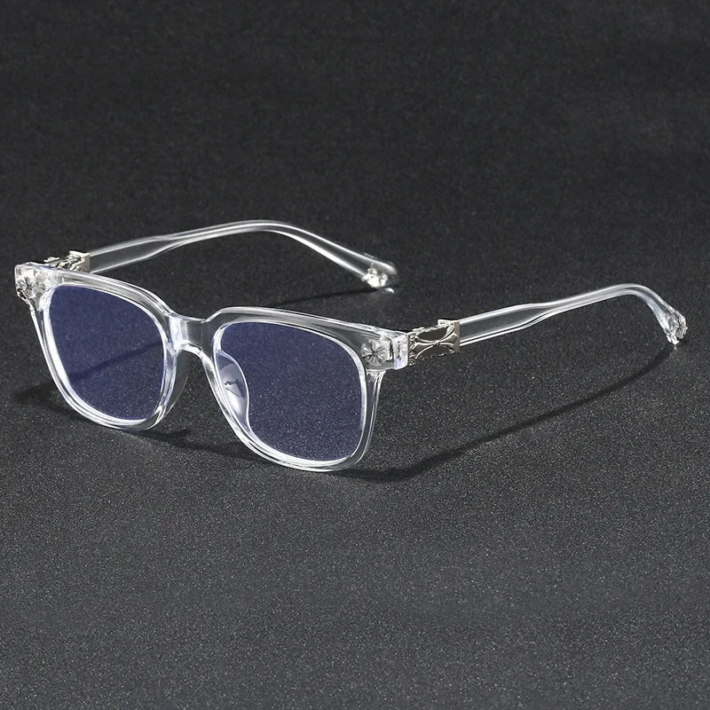 Milano Crystal Frame – Oversized Blue Light