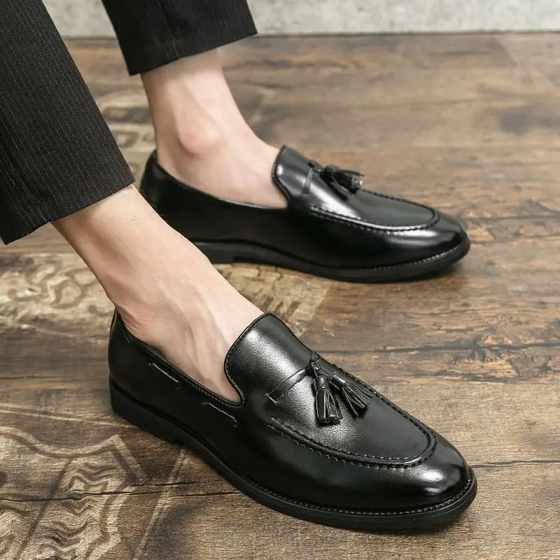 Men's Casual Leather Loafers – Sophisticated Everyday Comfort