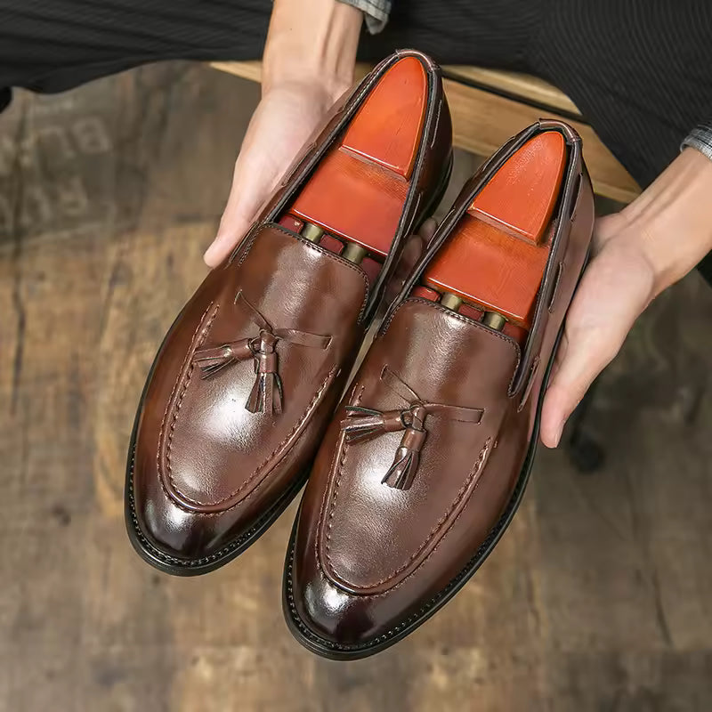 Men's Casual Leather Loafers – Sophisticated Everyday Comfort