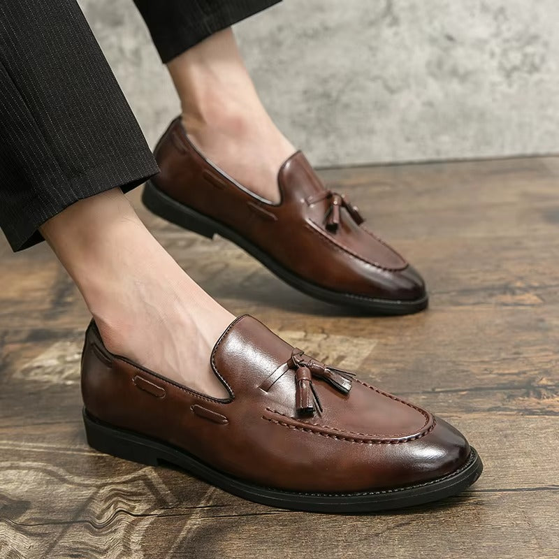 Men's Casual Leather Loafers – Sophisticated Everyday Comfort
