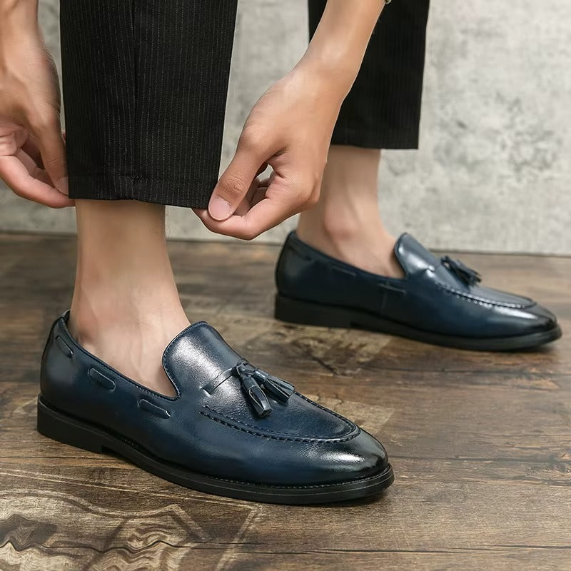 Men's Casual Leather Loafers – Sophisticated Everyday Comfort