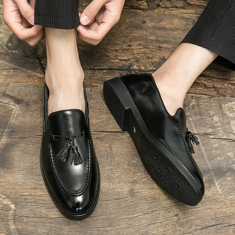 Men's Casual Leather Loafers – Sophisticated Everyday Comfort