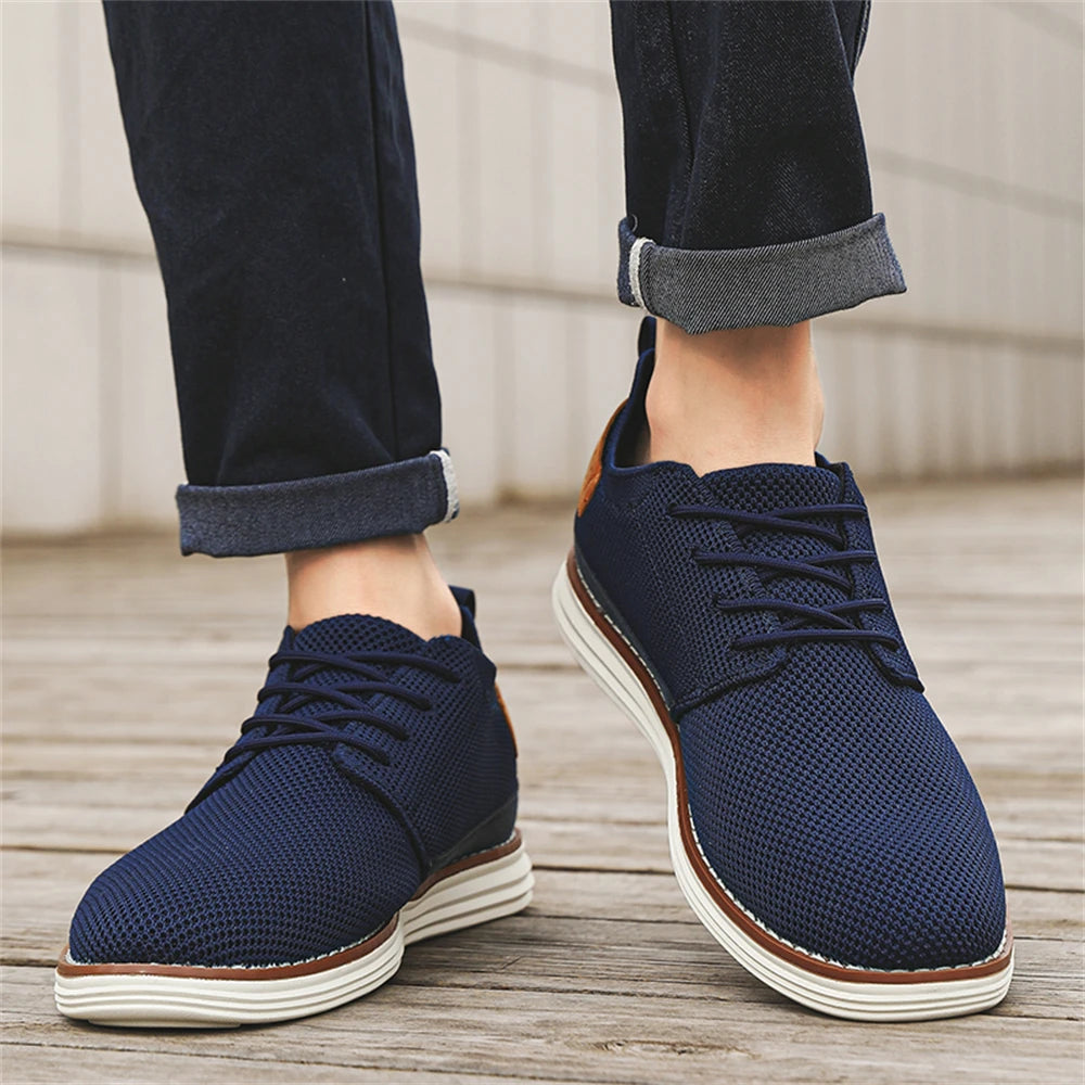 Men’s Casual Brogue Shoes – Lightweight and Breathable Design