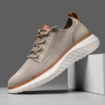 Men’s Lightweight Casual Shoes – Breathable Mesh and Rubber Sole