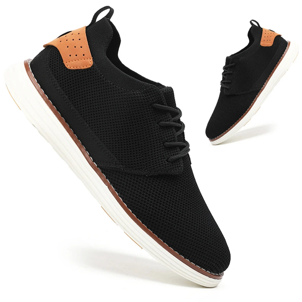 Men’s Casual Brogue Shoes – Lightweight and Breathable Design