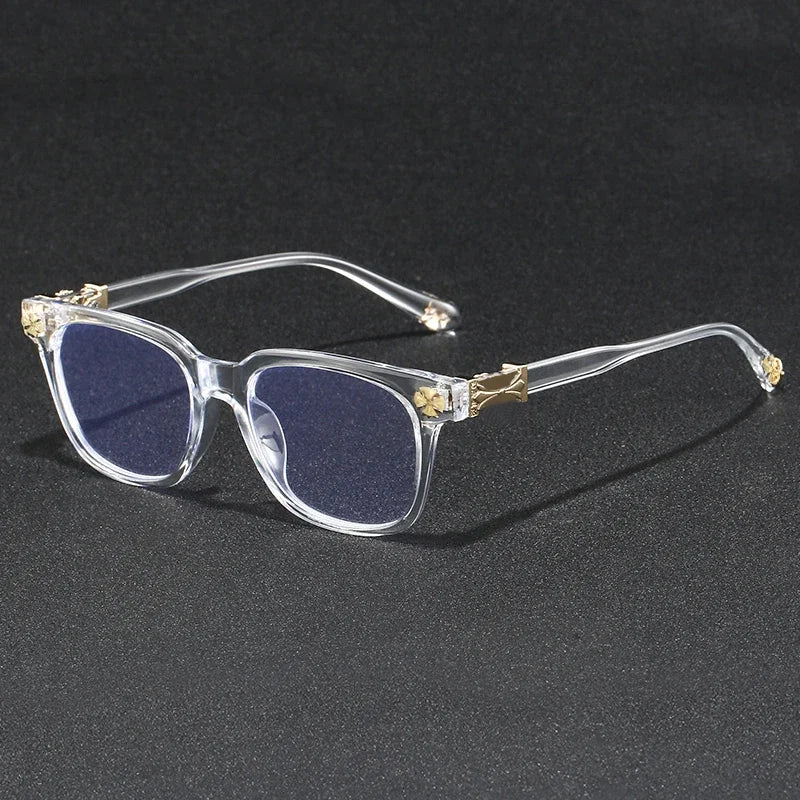Milano Crystal Frame – Oversized Blue Light