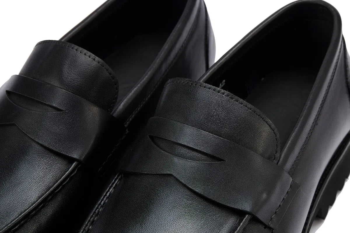 Women's Premium Leather Penny Loafers – Ultra Comfortable and Stylish
