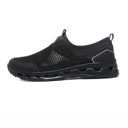 Men’s Ultra Comfortable Walking Shoes – Breathable Slip-On Design