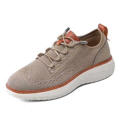 Men’s Lightweight Casual Shoes – Breathable Mesh and Rubber Sole