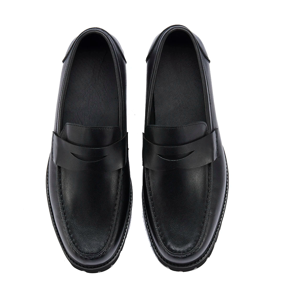 Women's Premium Leather Penny Loafers – Ultra Comfortable and Stylish