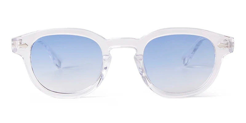 Paris Azure – Round Sunglasses