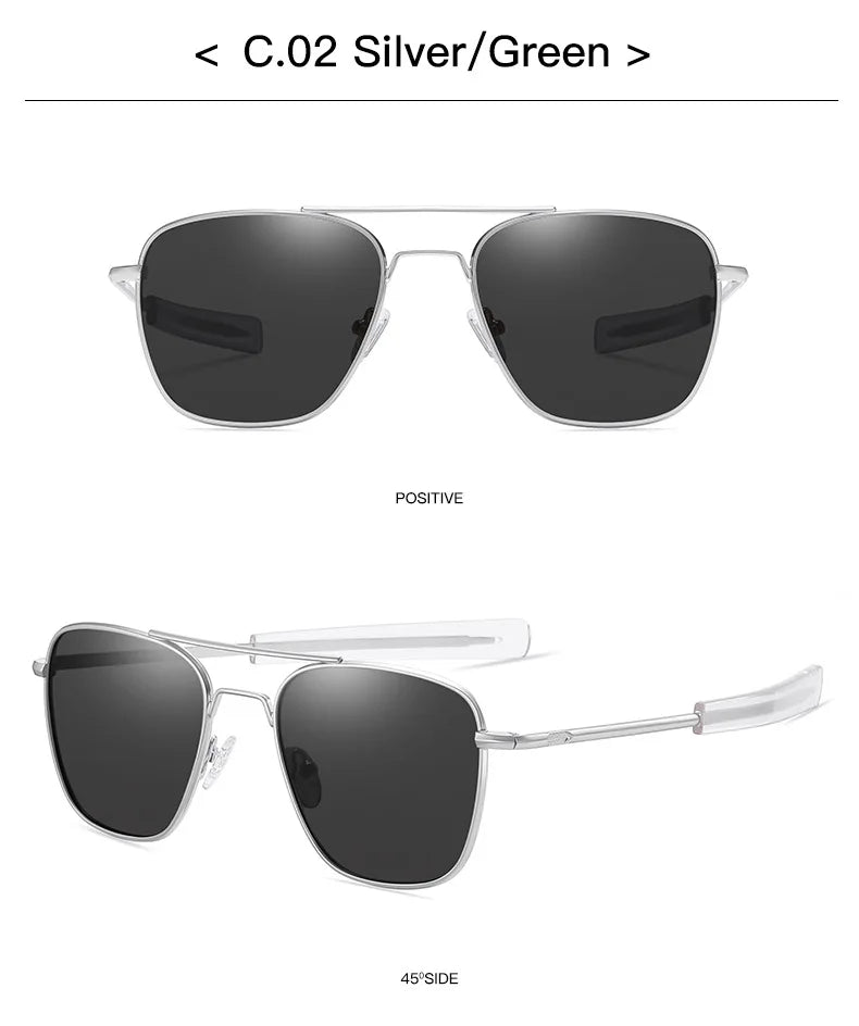 ShangeWFJia Monaco Pilot – Polarized Sunglasses