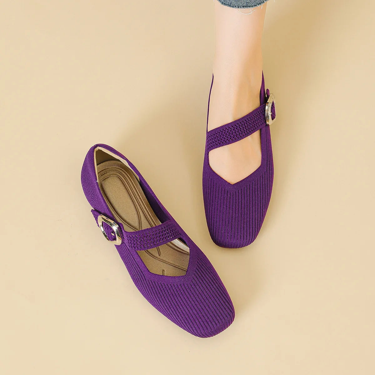 Women's Mary Jane Ballet Flats – Soft, Stylish and Versatile