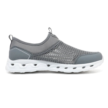 Men’s Ultra Comfortable Walking Shoes – Breathable Slip-On Design