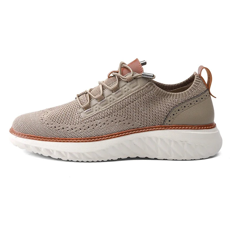 Men’s Lightweight Casual Shoes – Breathable Mesh and Rubber Sole