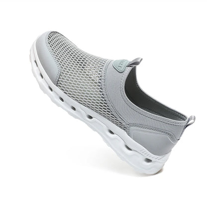 Men’s Ultra Comfortable Walking Shoes – Breathable Slip-On Design