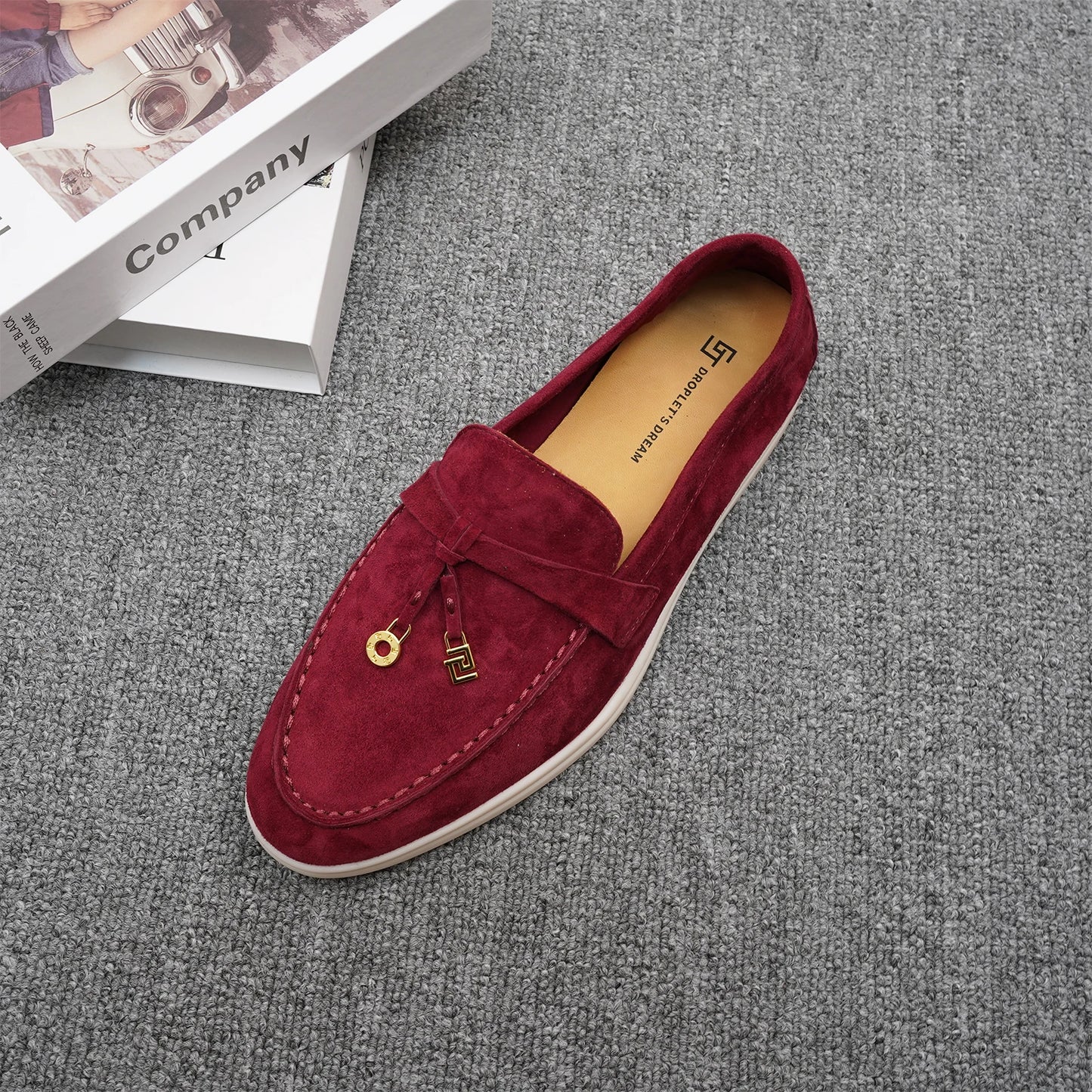 Women's Luxury Suede Loafers – Ultra Comfortable and Elegant Design