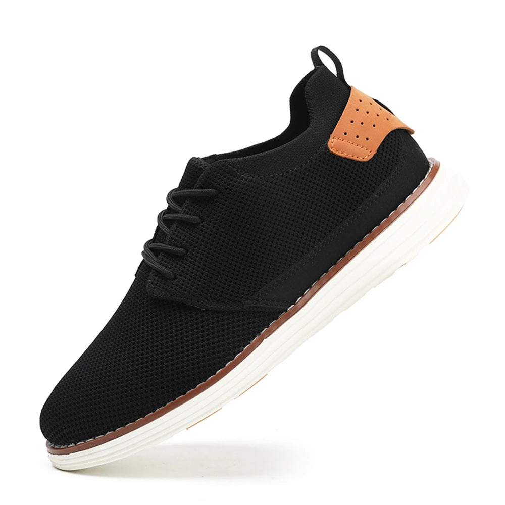 Men’s Casual Brogue Shoes – Lightweight and Breathable Design
