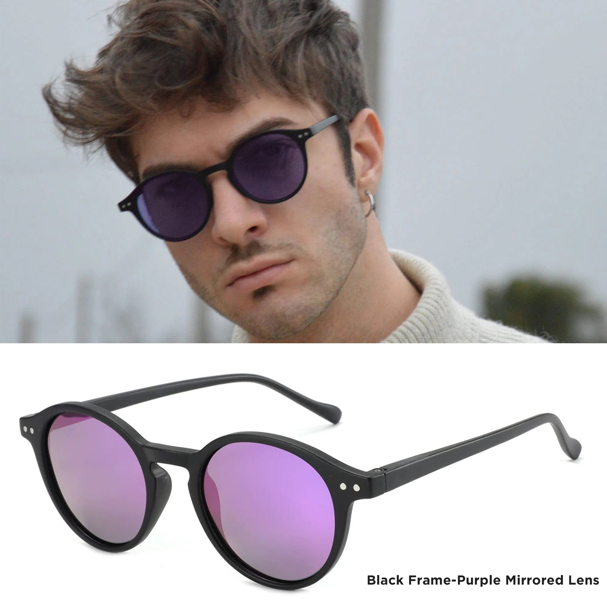 Zenottic Riviera – Round Polarized Sunglasses