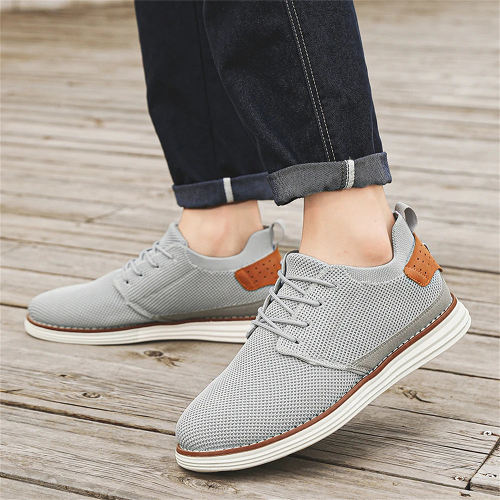Men’s Casual Brogue Shoes – Lightweight and Breathable Design