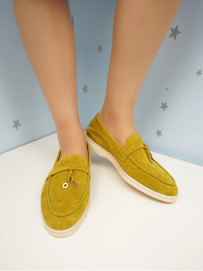 Women's Luxury Suede Loafers – Ultra Comfortable and Elegant Design