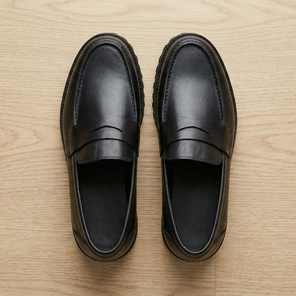Women's Premium Leather Penny Loafers – Ultra Comfortable and Stylish