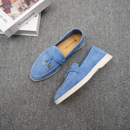Women's Luxury Suede Loafers – Ultra Comfortable and Elegant Design