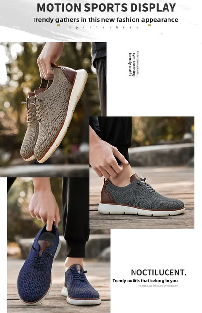 Men’s Lightweight Casual Shoes – Breathable Comfort for Daily Wear