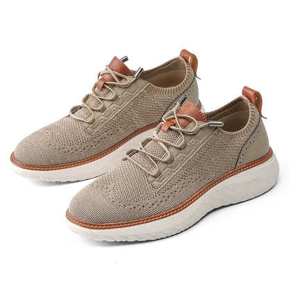Men’s Lightweight Casual Shoes – Breathable Mesh and Rubber Sole