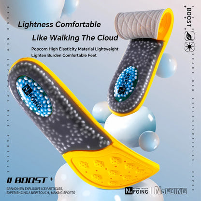 Men’s Comfortable Shoe Insoles – Shock Absorption and Breathable Design