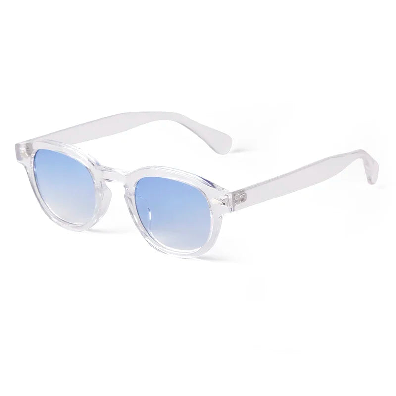 Paris Azure – Round Sunglasses