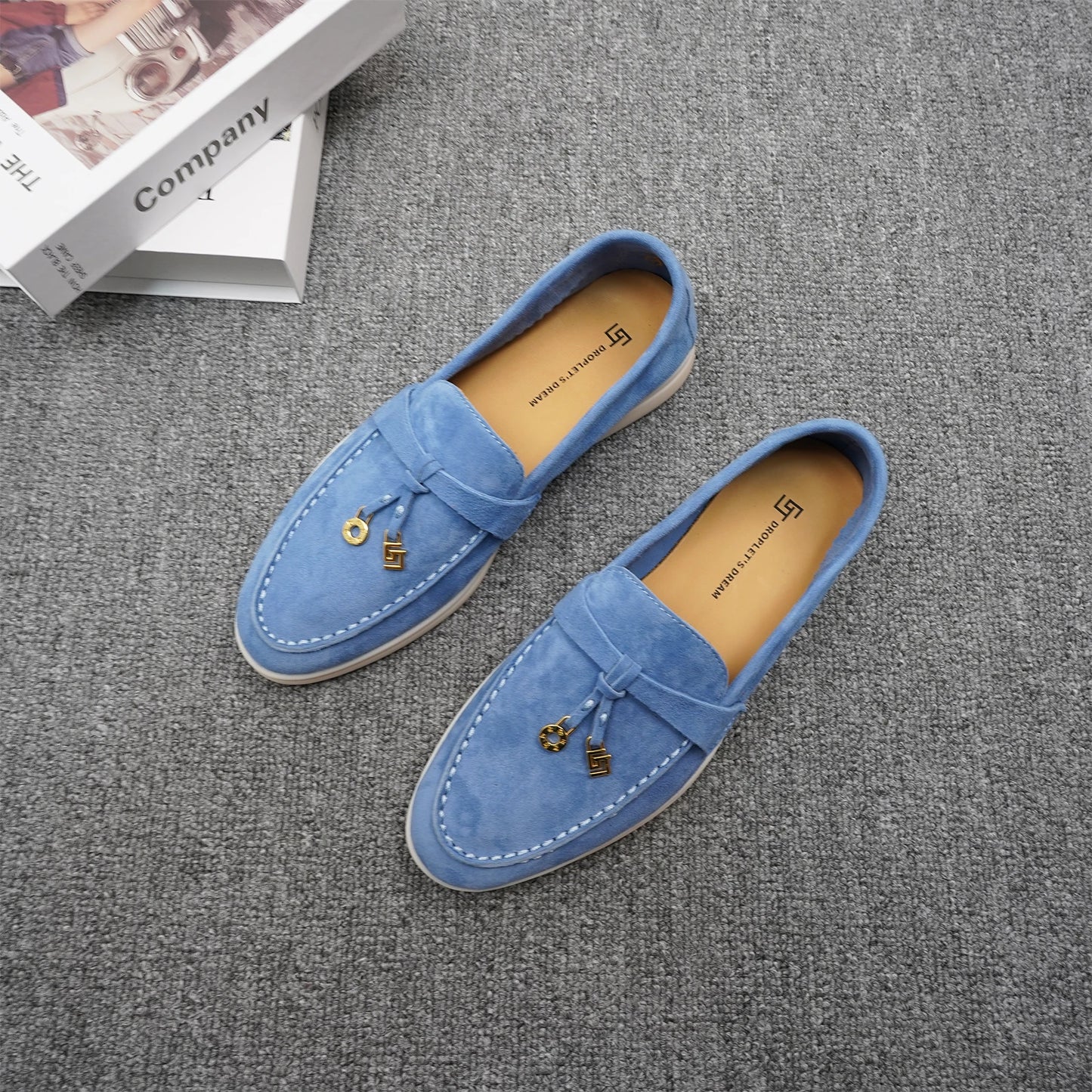 Women's Luxury Suede Loafers – Ultra Comfortable and Elegant Design