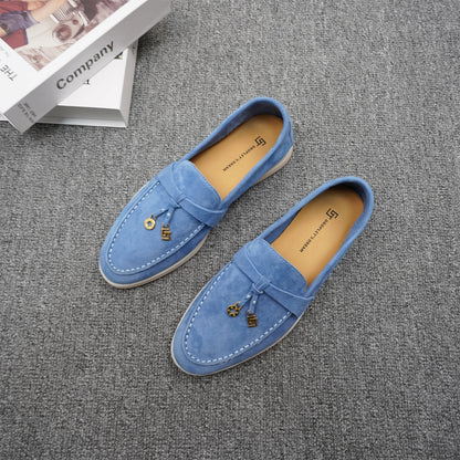Women's Luxury Suede Loafers – Ultra Comfortable and Elegant Design