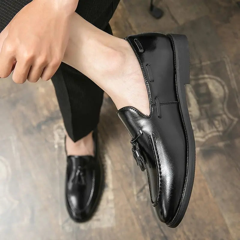 Men's Casual Leather Loafers – Sophisticated Everyday Comfort