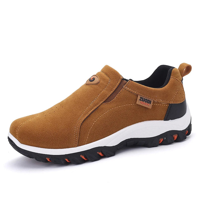Men’s Leather Loafers Slip-On – Lightweight and Breathable Comfort